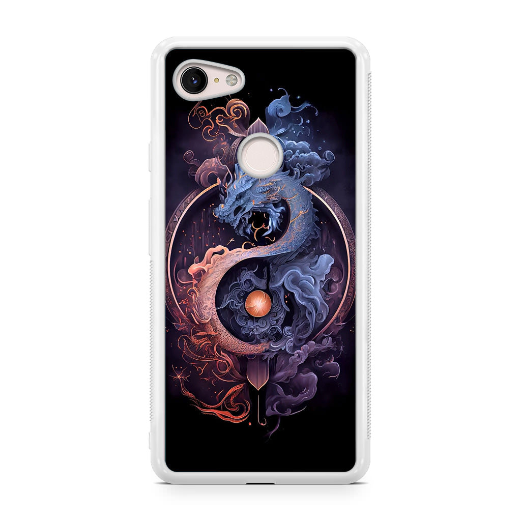 Dragon Yin Yang Google Pixel 3 / 3 XL / 3a / 3a XL Case