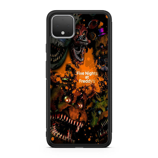 Five Nights at Freddy's Scary Google Pixel 4 / 4a / 4 XL Case