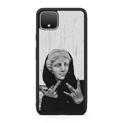 Greek Statue Wearing Hoodie Google Pixel 4 / 4a / 4 XL Case