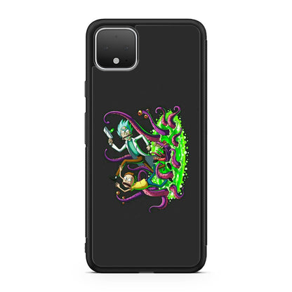 Rick And Morty Pass Through The Portal Google Pixel 4 / 4a / 4 XL Case