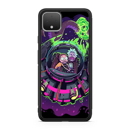 Rick And Morty Spaceship Google Pixel 4 / 4a / 4 XL Case