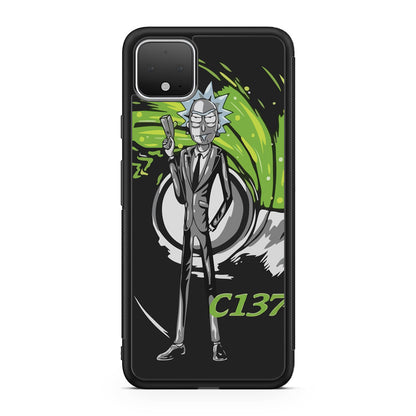 Rick Sanchez Agent C137 Google Pixel 4 / 4a / 4 XL Case