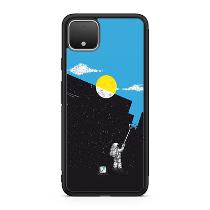 Space Paiting Day Google Pixel 4 / 4a / 4 XL Case