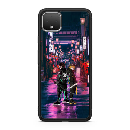 Tanjiro And Zenitsu in Style Google Pixel 4 / 4a / 4 XL Case