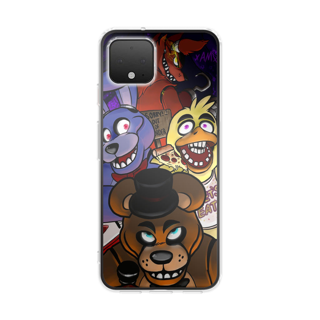 Five Nights at Freddy's Characters Google Pixel 4 / 4a / 4 XL Case