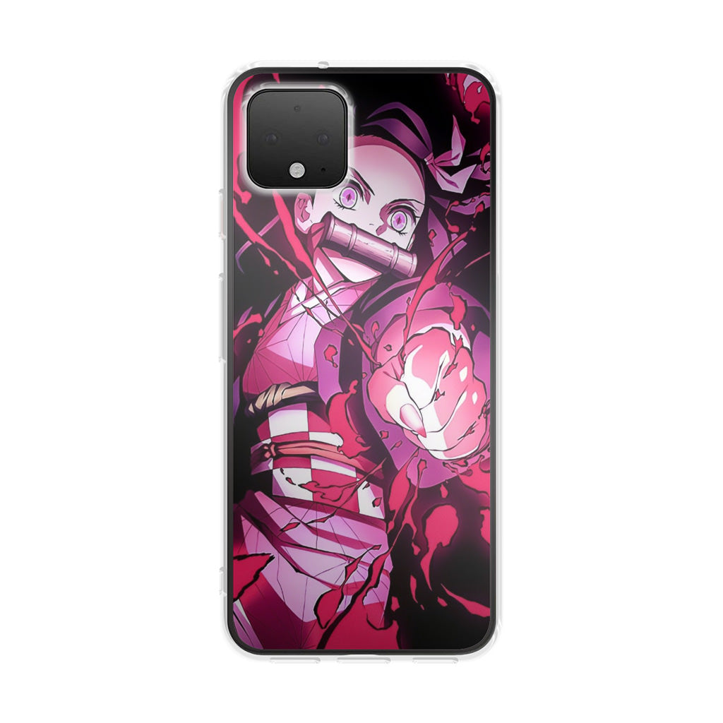 Nezuk0 Blood Demon Art Google Pixel 4 / 4a / 4 XL Case