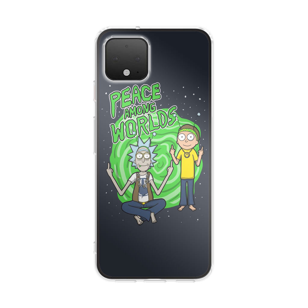 Rick And Morty Peace Among Worlds Google Pixel 4 / 4a / 4 XL Case