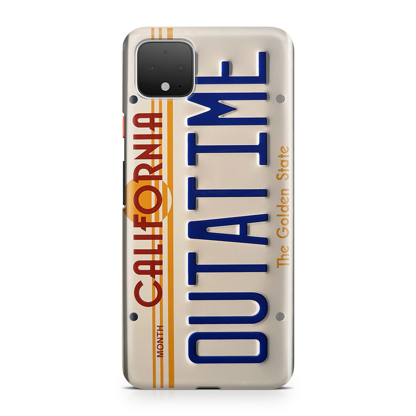 Back to the Future License Plate Outatime Google Pixel 4 / 4a / 4 XL Case