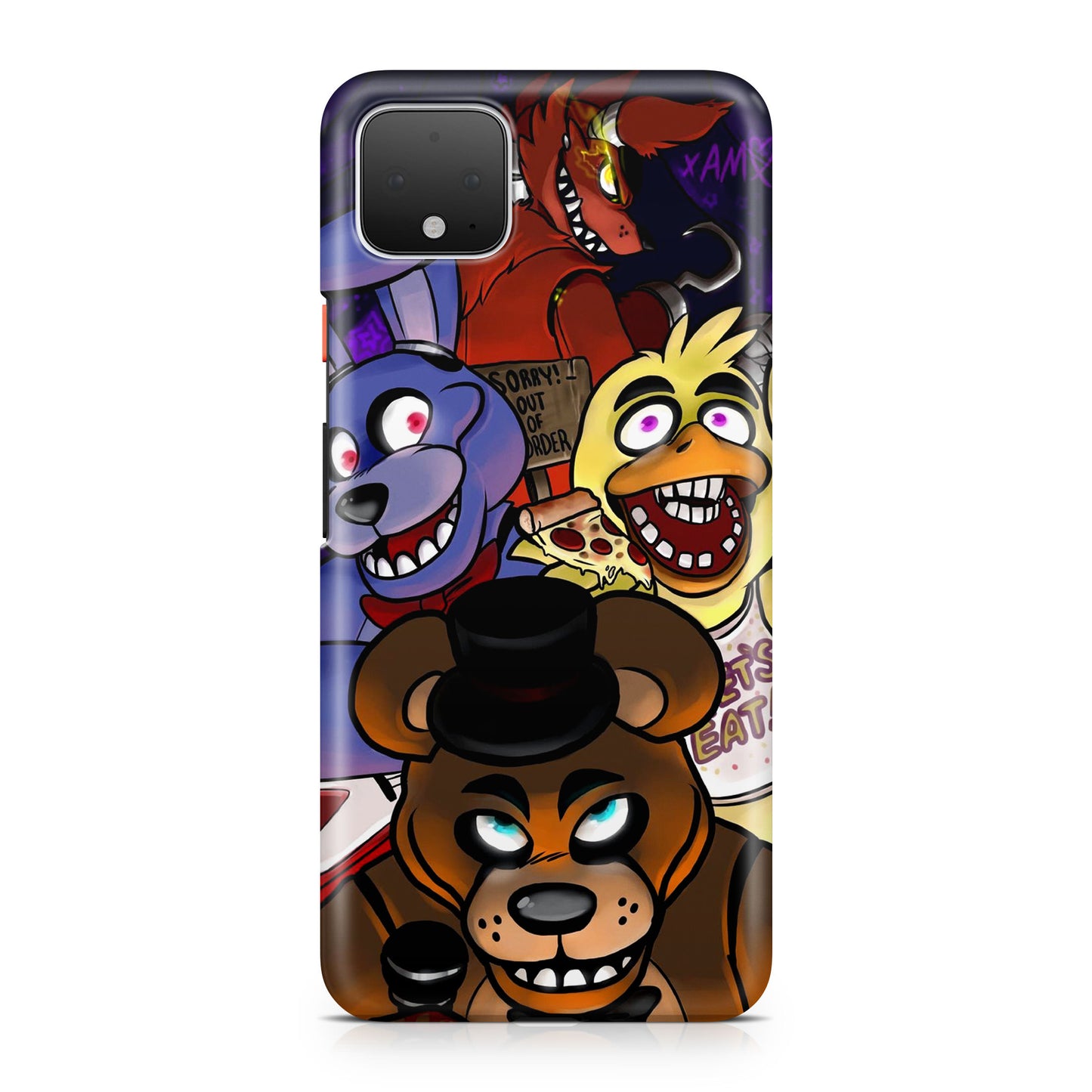 Five Nights at Freddy's Characters Google Pixel 4 / 4a / 4 XL Case