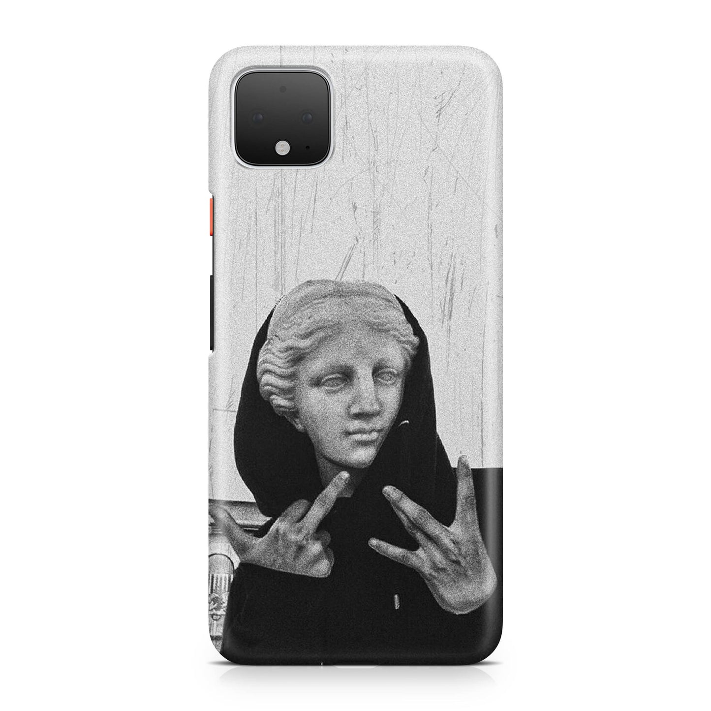 Greek Statue Wearing Hoodie Google Pixel 4 / 4a / 4 XL Case