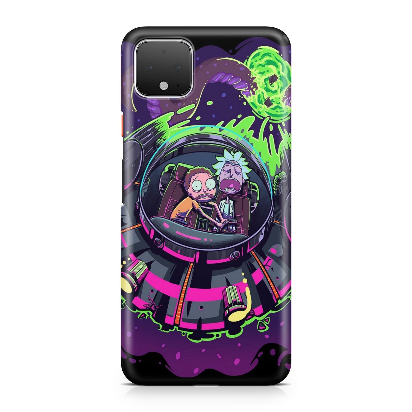 Rick And Morty Spaceship Google Pixel 4 / 4a / 4 XL Case