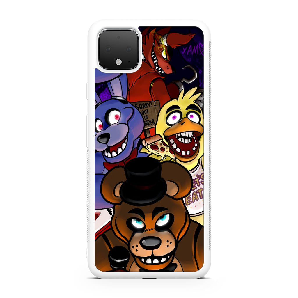 Five Nights at Freddy's Characters Google Pixel 4 / 4a / 4 XL Case