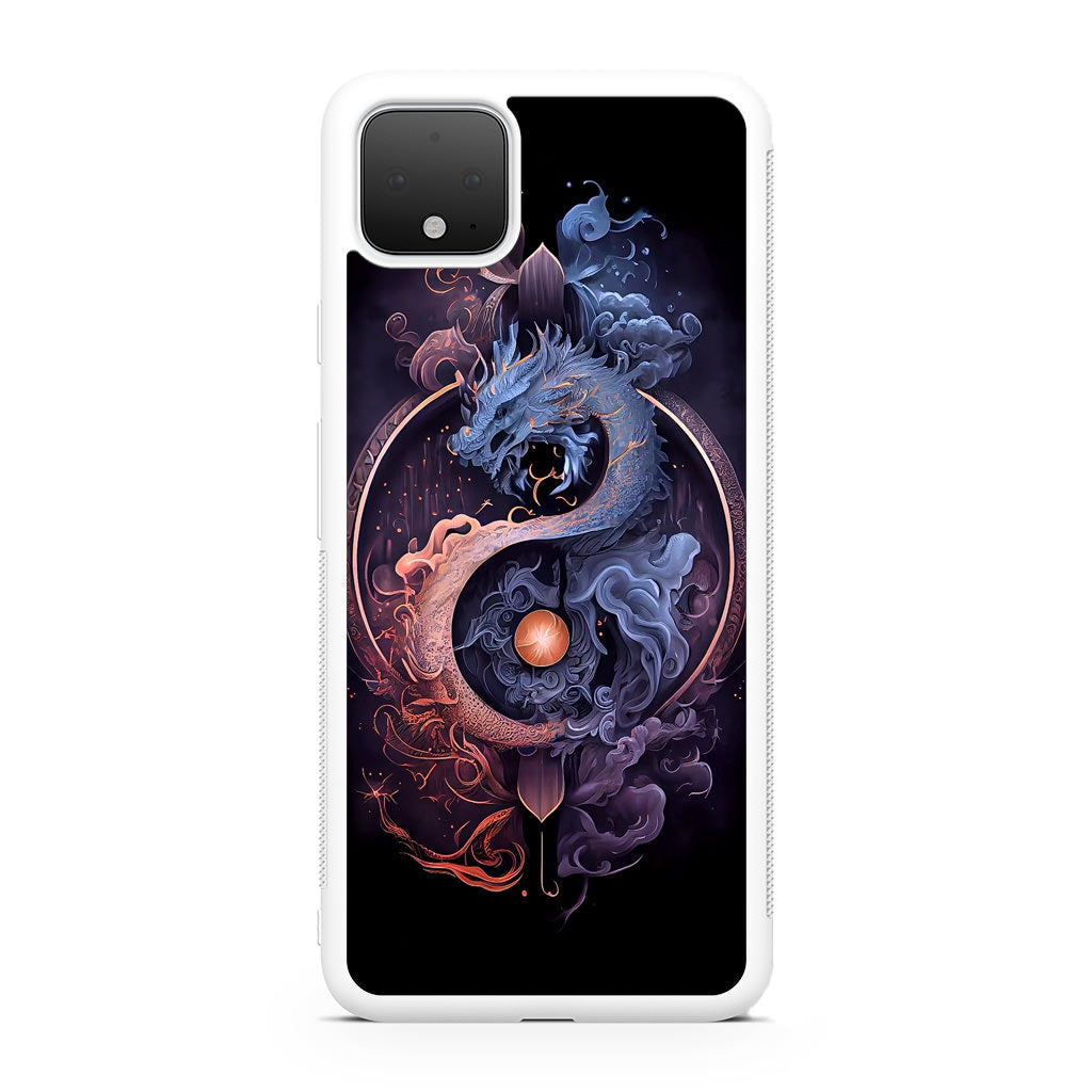 Dragon Yin Yang Google Pixel 4 / 4a / 4 XL Case