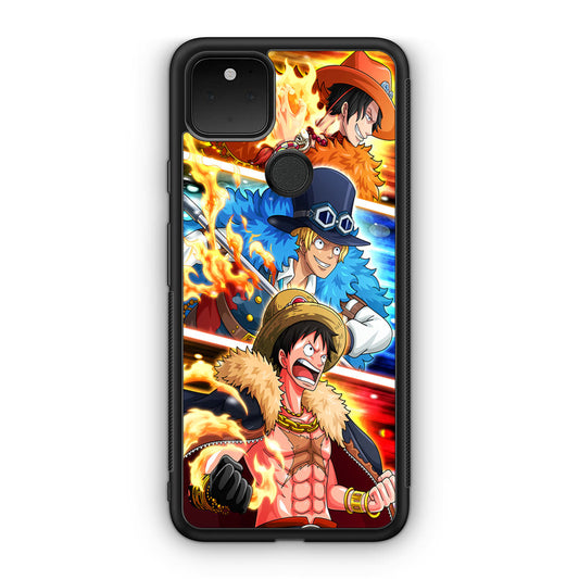 Ace Sabo Luffy Google Pixel 5 Case