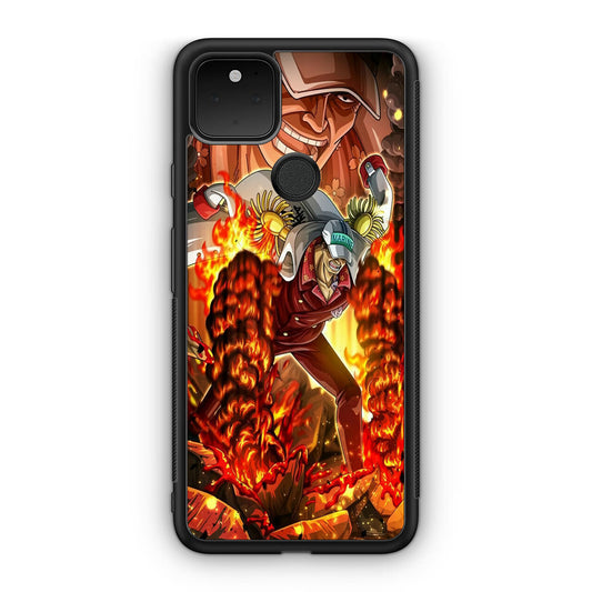 Akainu Exploding Volcano Google Pixel 5 Case