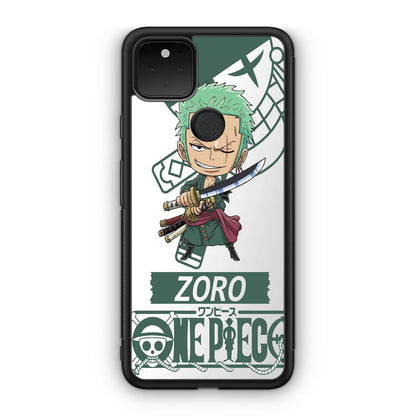 Chibi Zoro Google Pixel 5 Case