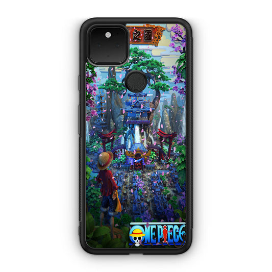 Flower Capital of Wano One Piece Google Pixel 5 Case