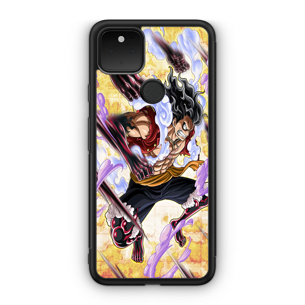 Luffy Gomu Gomu No Black Mamba Google Pixel 5 Case