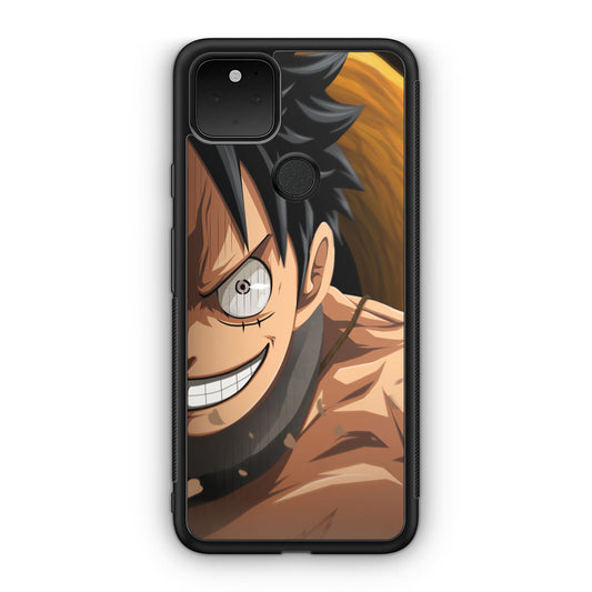 Luffy Half Smile Google Pixel 5 Case