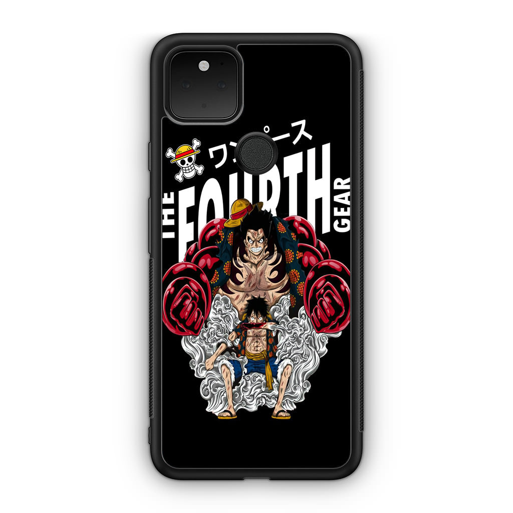 Luffy The Fourth Gear Black Google Pixel 5 Case