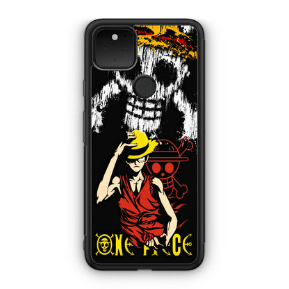 Monkey D Luffy Paint Art Google Pixel 5 Case