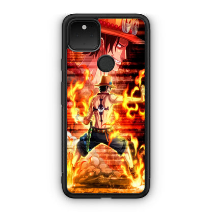 Portgas D Ace One Piece Google Pixel 5 Case