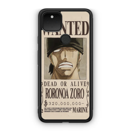 Roronoa Zoro Bounty Google Pixel 5 Case