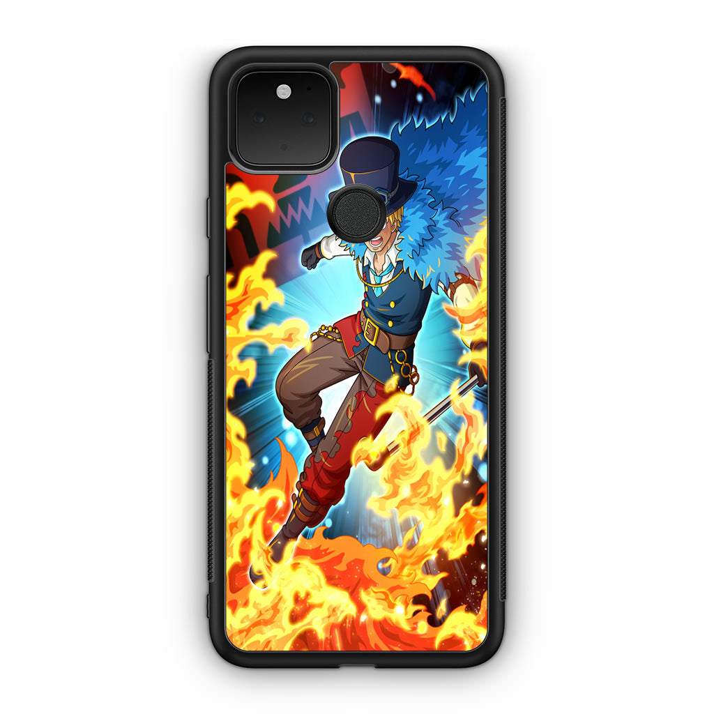 Sabo Fire Fruit Power Google Pixel 5 Case