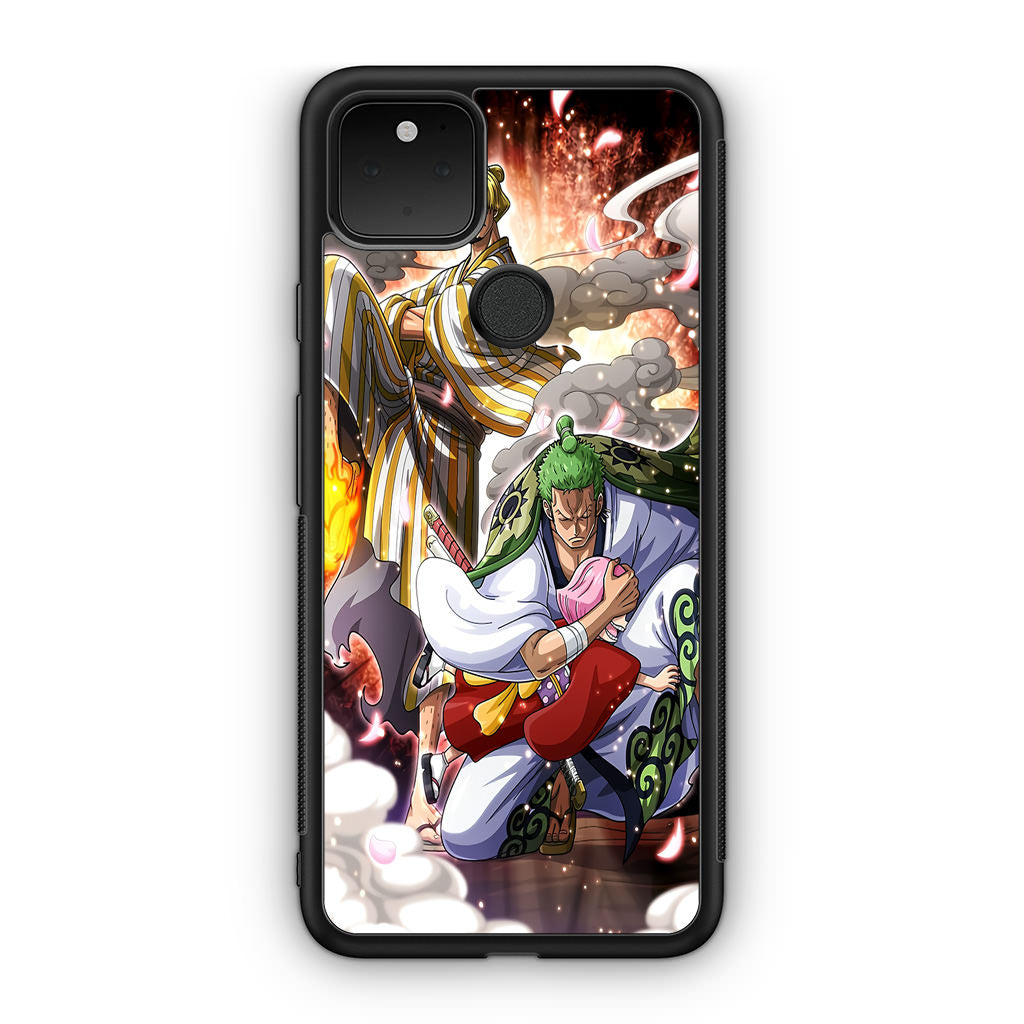 Sanji And Zoro Saving Otoko Google Pixel 5 Case