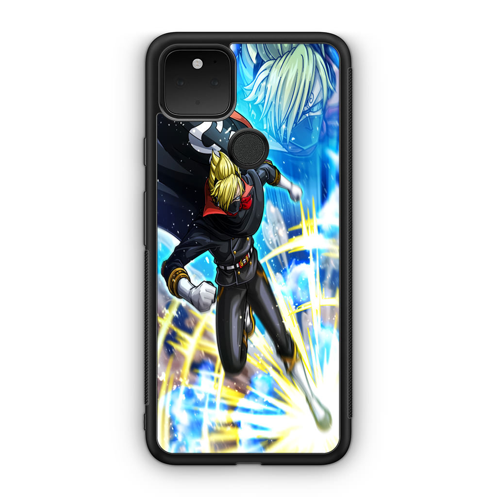 Sanji In Stealth Black Suit Google Pixel 5 Case