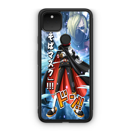 Stealth Black Sanji Google Pixel 5 Case