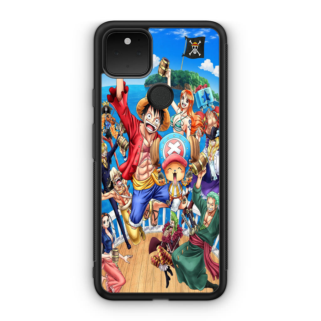 Straw Hat Pirates And Allies Google Pixel 5 Case