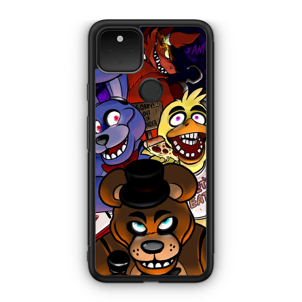 Five Nights at Freddy's Characters Google Pixel 5 Case