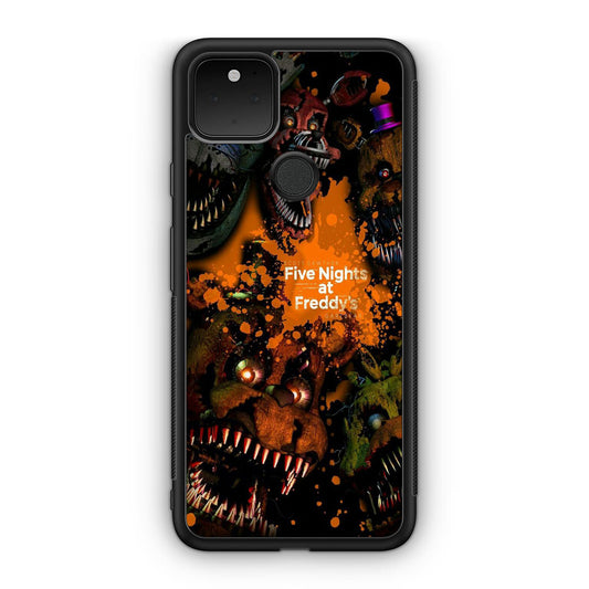 Five Nights at Freddy's Scary Google Pixel 5 Case
