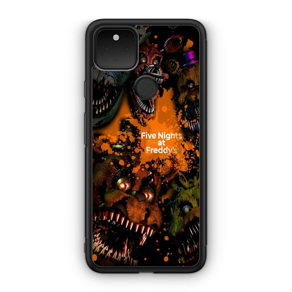 Five Nights at Freddy's Scary Google Pixel 5a Case