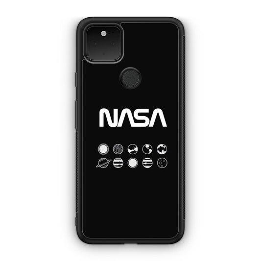NASA Minimalist Google Pixel 5 Case