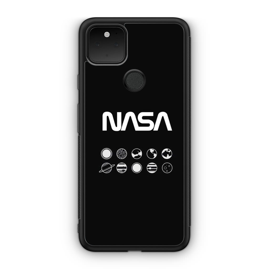 NASA Minimalist Google Pixel 5a Case