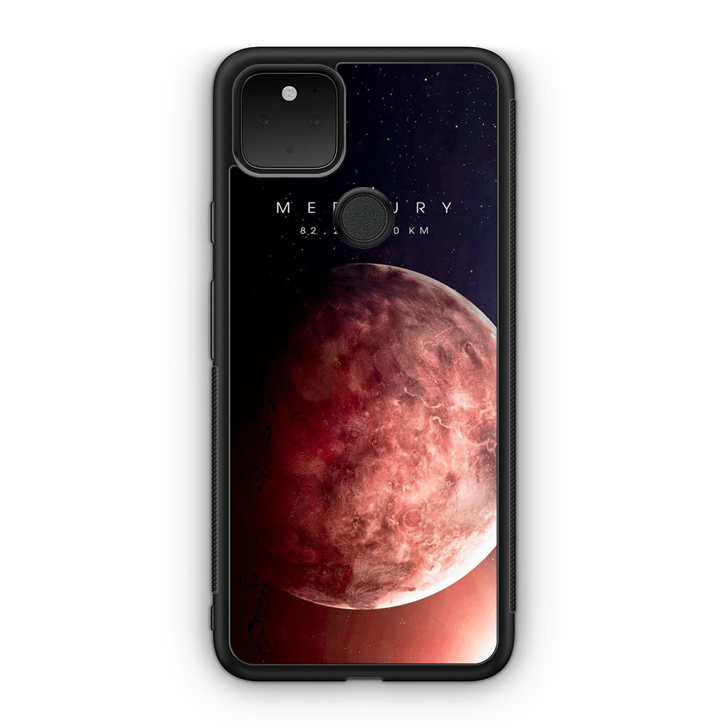 Planet Mercury Google Pixel 5a Case