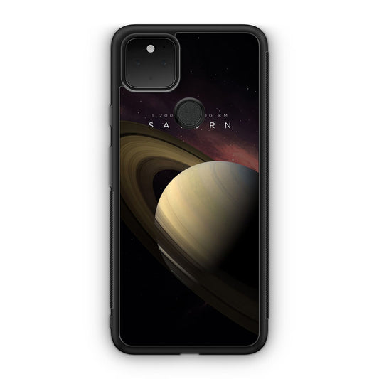 Planet Saturn Google Pixel 5 Case