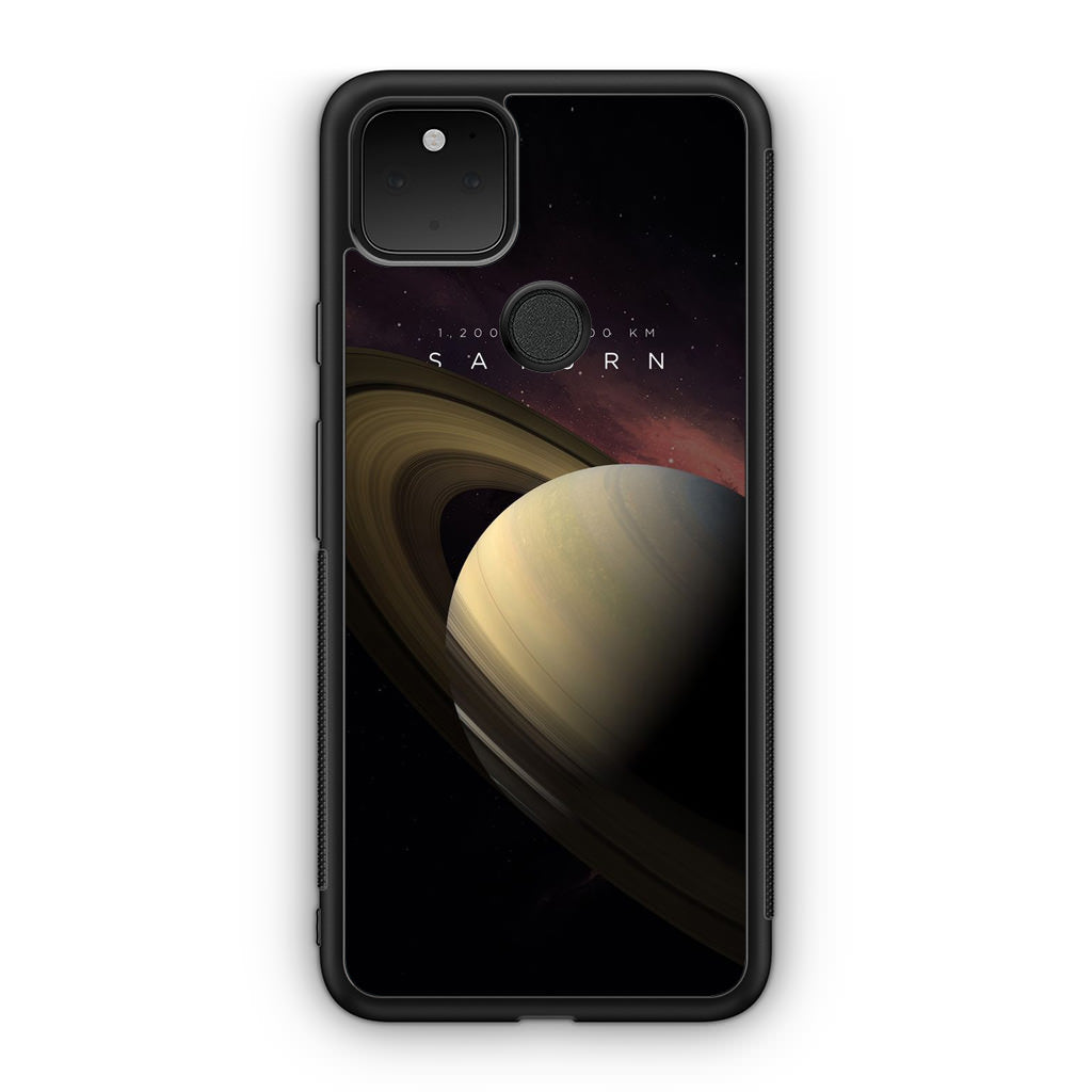 Planet Saturn Google Pixel 5a Case