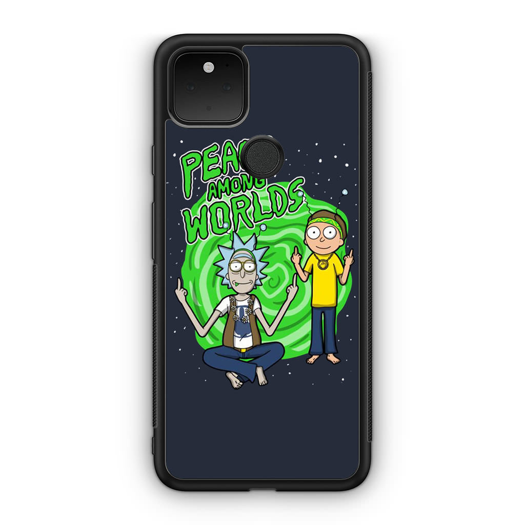 Rick And Morty Peace Among Worlds Google Pixel 5a Case