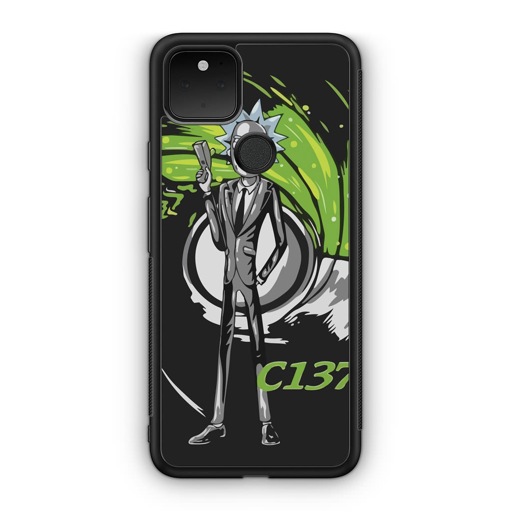 Rick Sanchez Agent C137 Google Pixel 5 Case