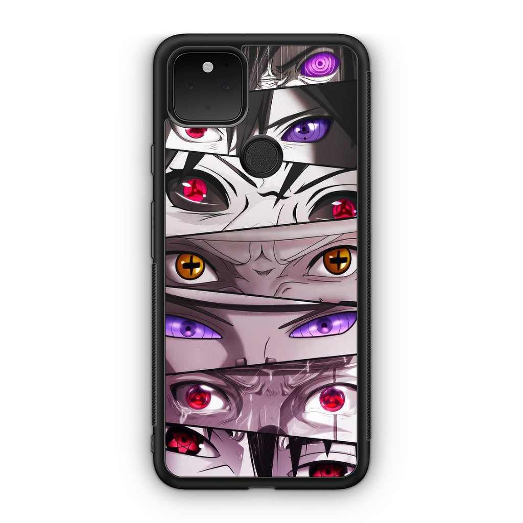 The Powerful Eyes on Naruto Google Pixel 5 Case