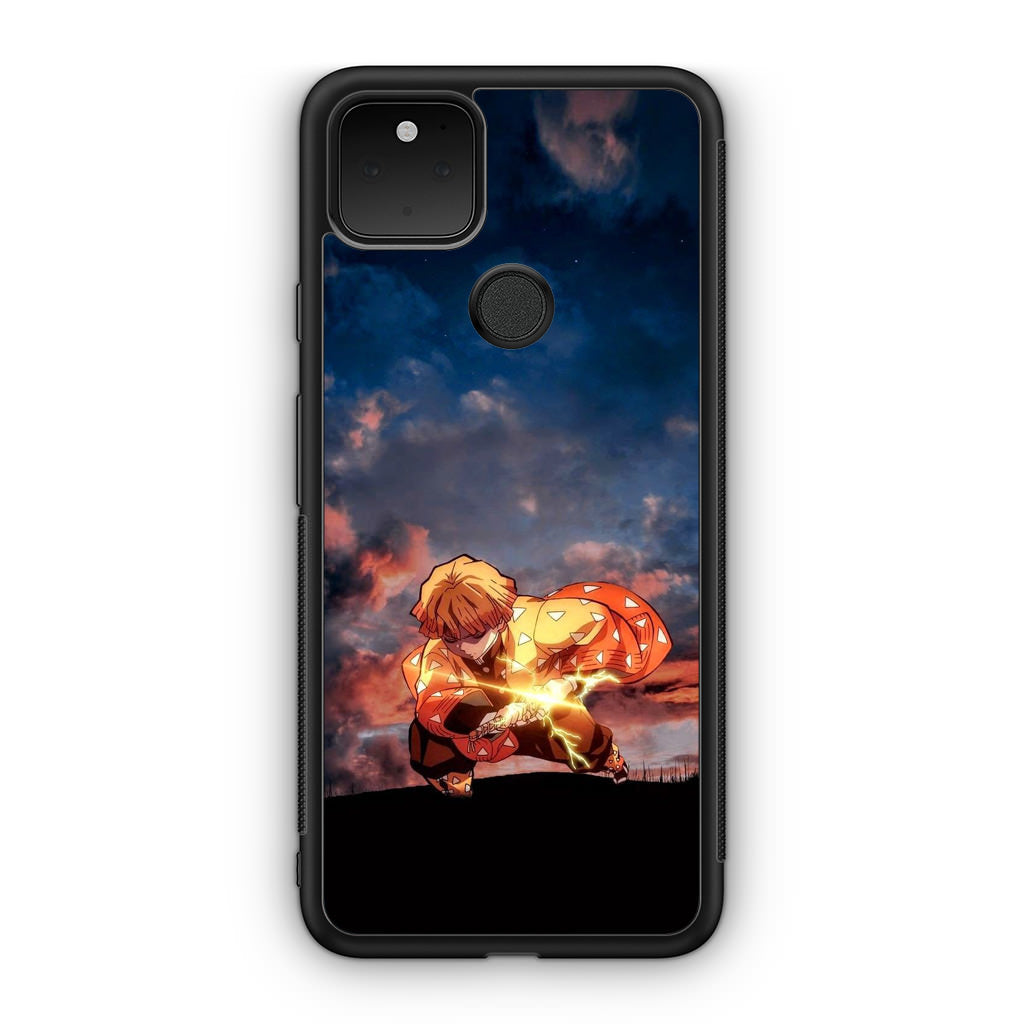 Zenitsu Thunder Breath Google Pixel 5 Case