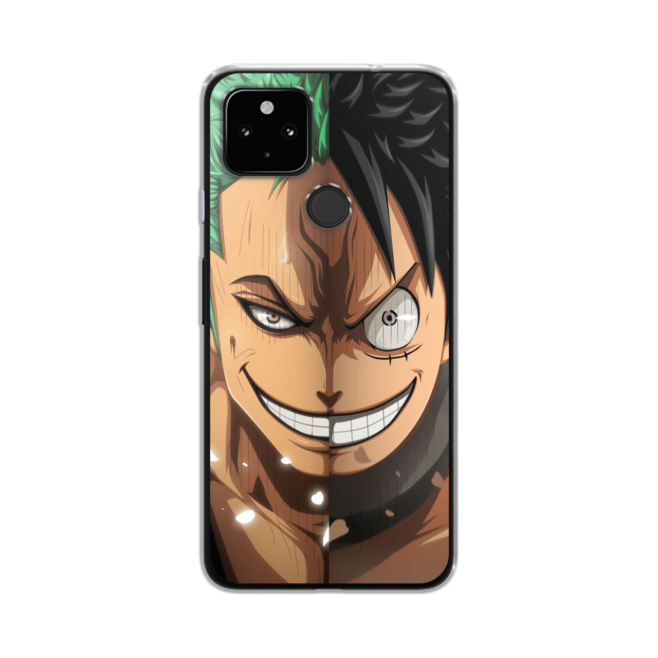 Luffy And Zoro Half Smile Google Pixel 5 Case