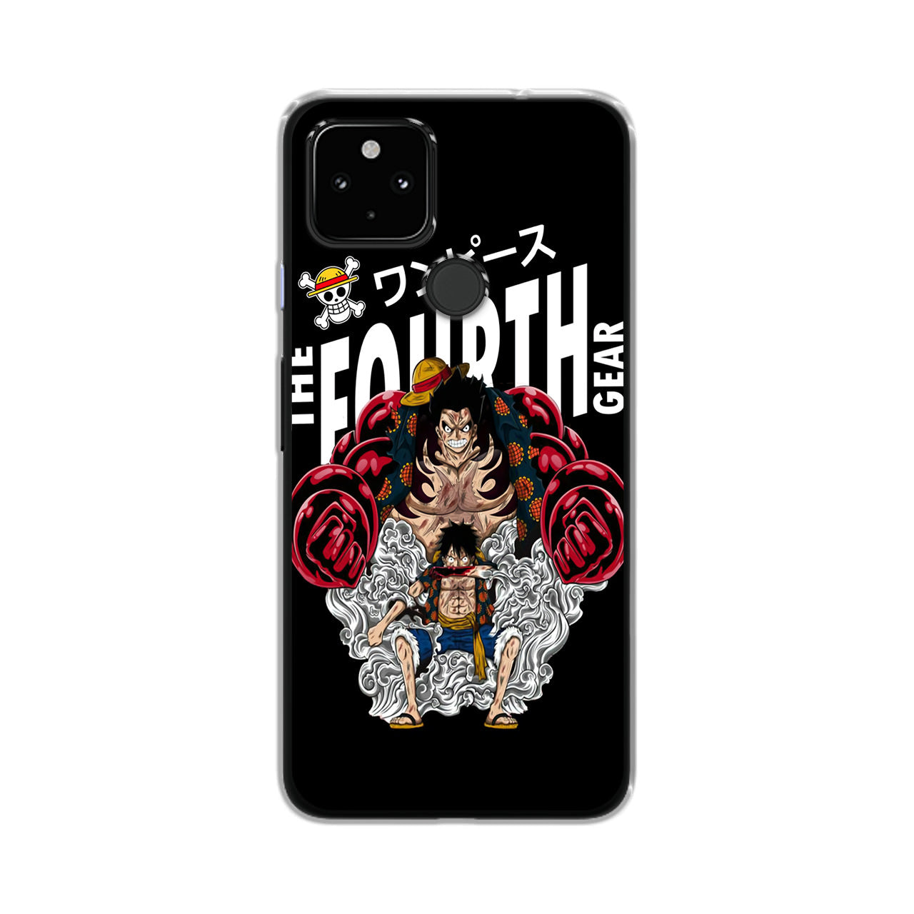 Luffy The Fourth Gear Black Google Pixel 5 Case