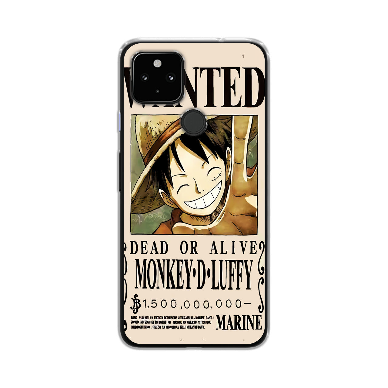 Monkey D Luffy Bounty Google Pixel 5 Case