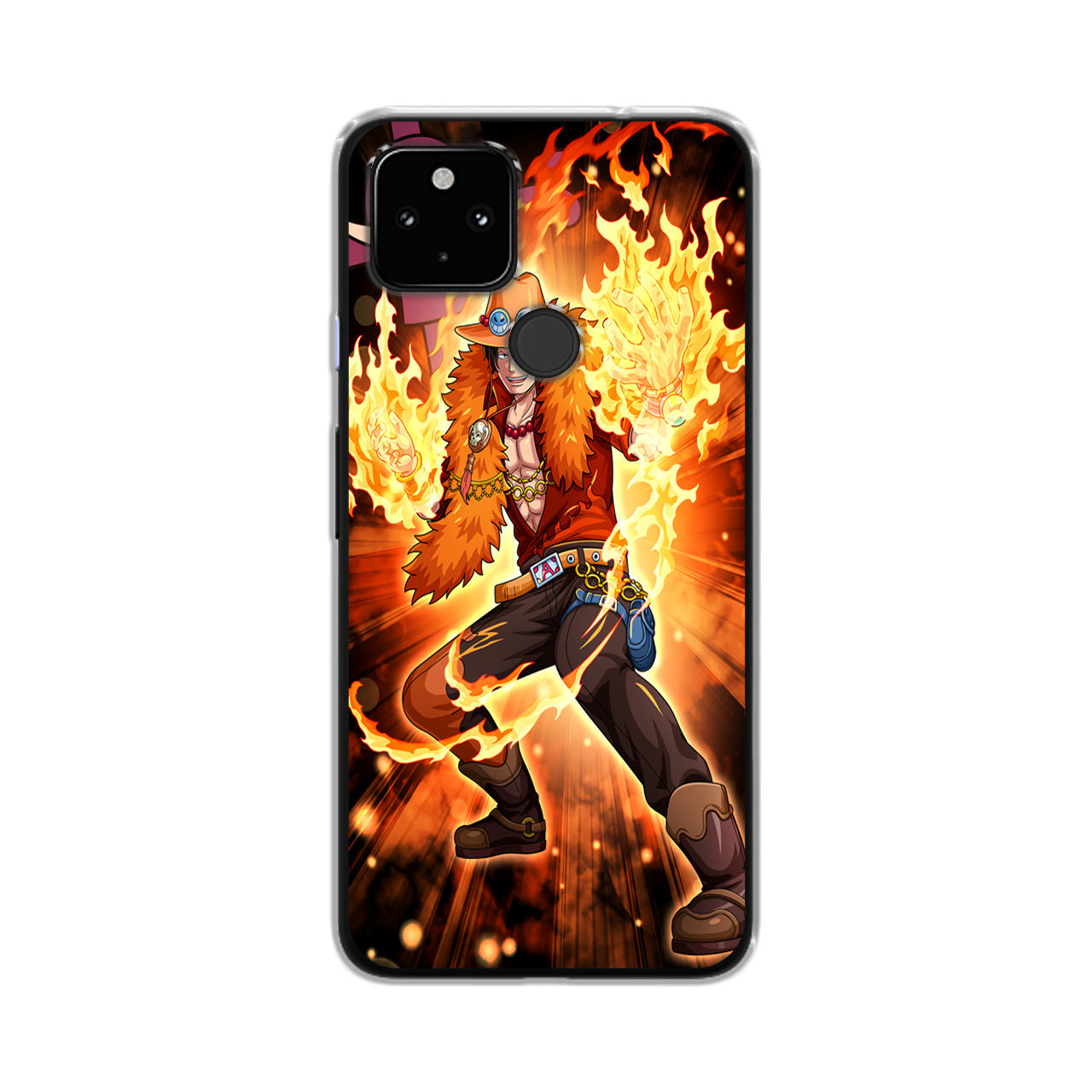 Portgas D Ace Fire Power Google Pixel 5 Case