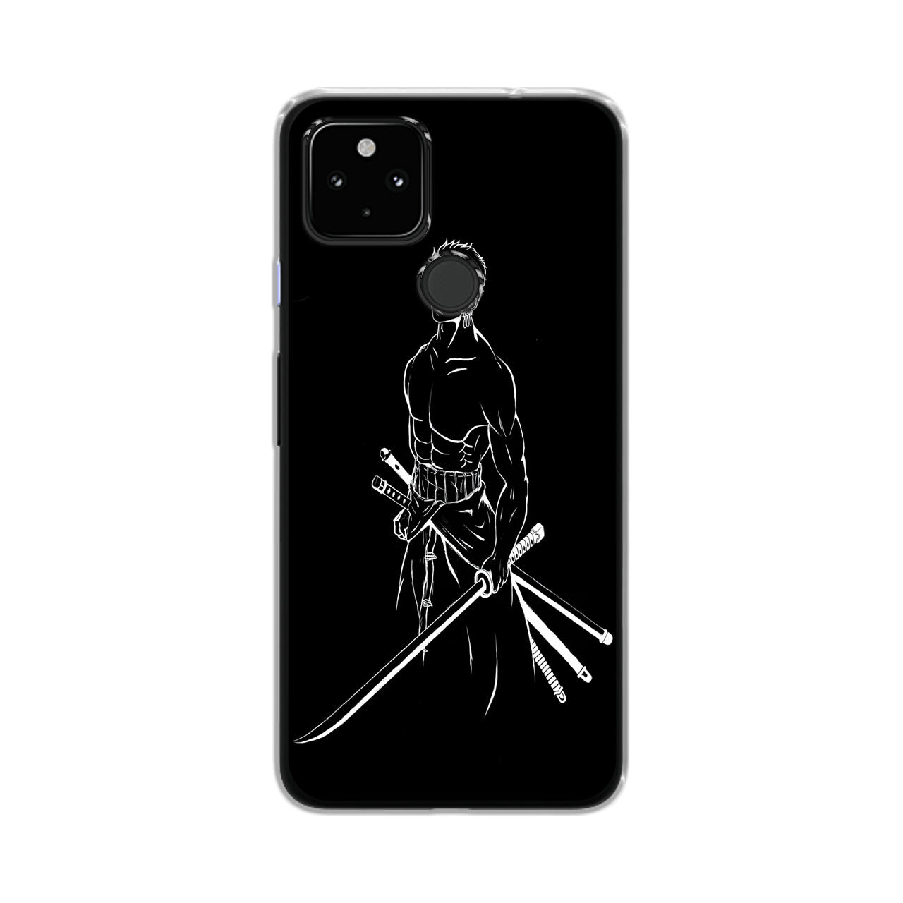 Roronoa Zoro Outlines Google Pixel 5 Case