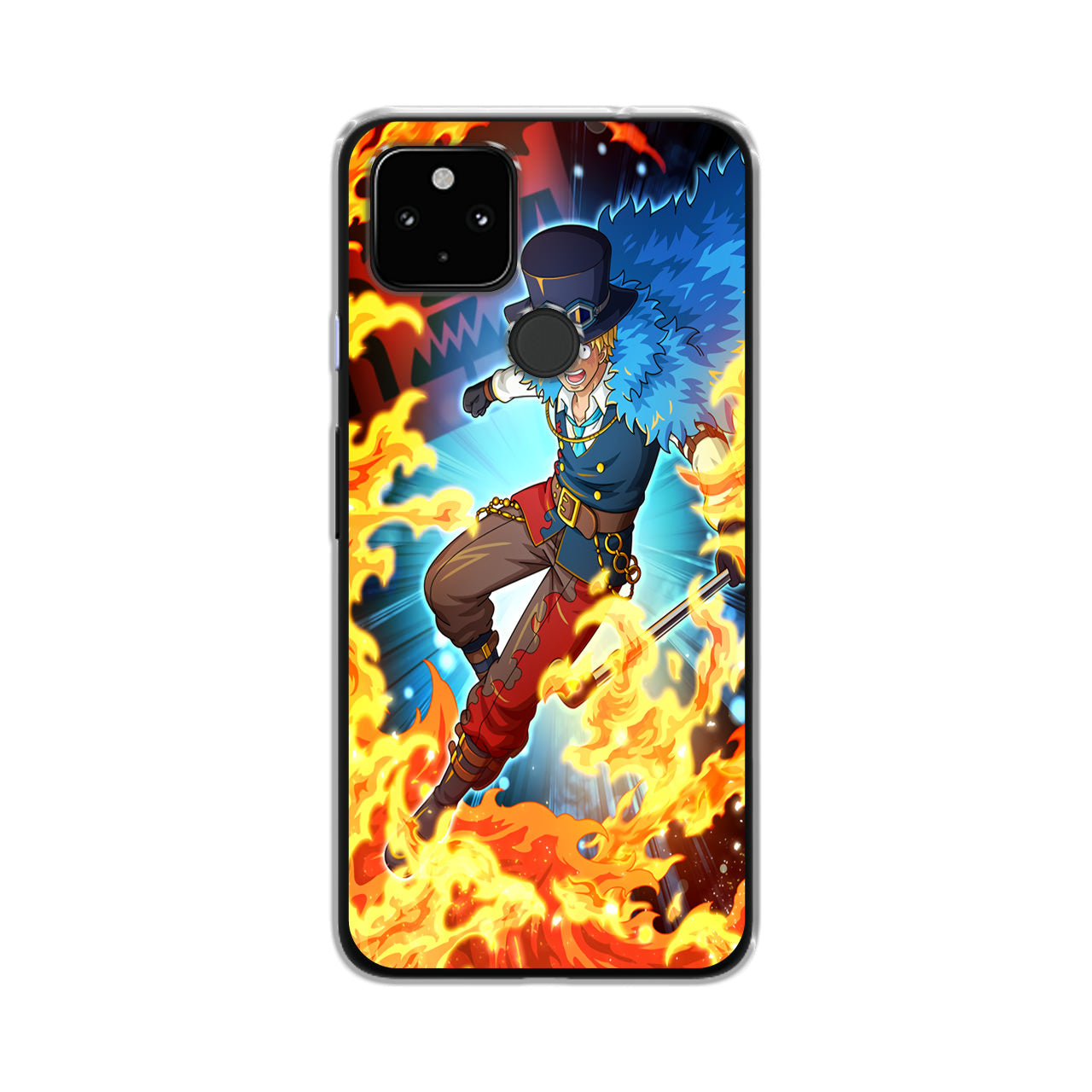 Sabo Fire Fruit Power Google Pixel 5 Case